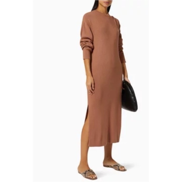 Anine bing NWT Zoey Dress - Brown / Camel , size XS - Picture 13 of 14